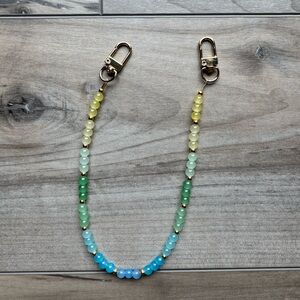 SOLD Multicolor Beaded Phone Case Strap